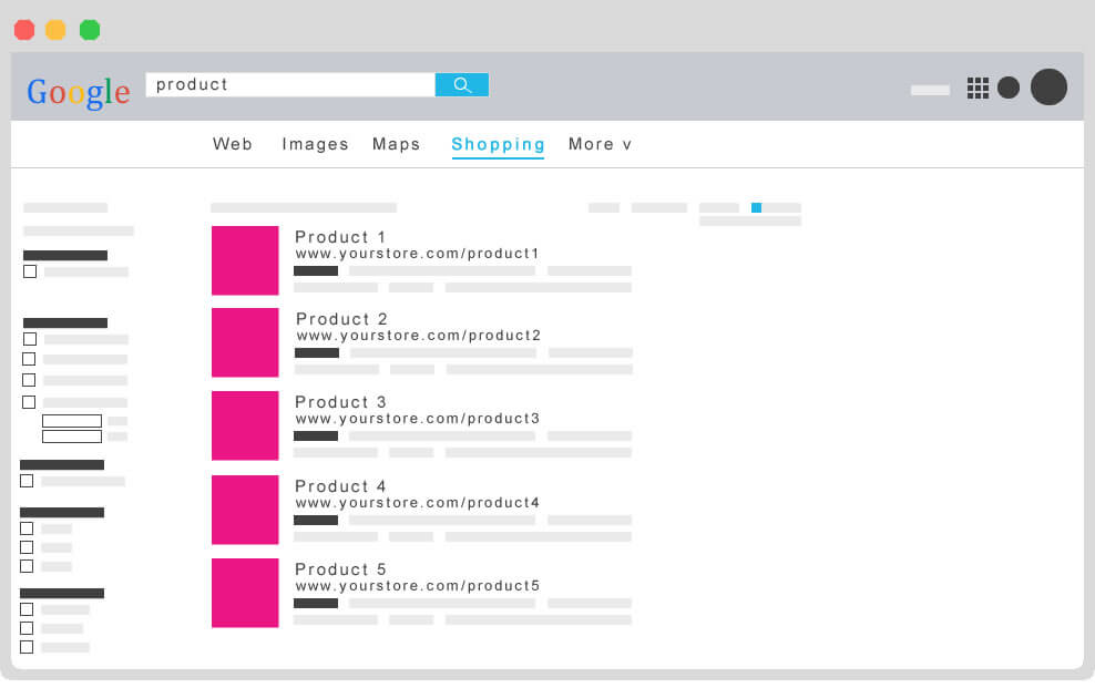Freewebstore Google shopping premium feature