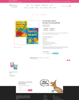 Image of a store selling books on freewebstore