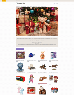 Image of a store selling toys on Freewebstore