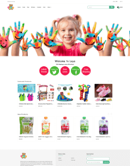 Image of a store selling toys on Freewebstore